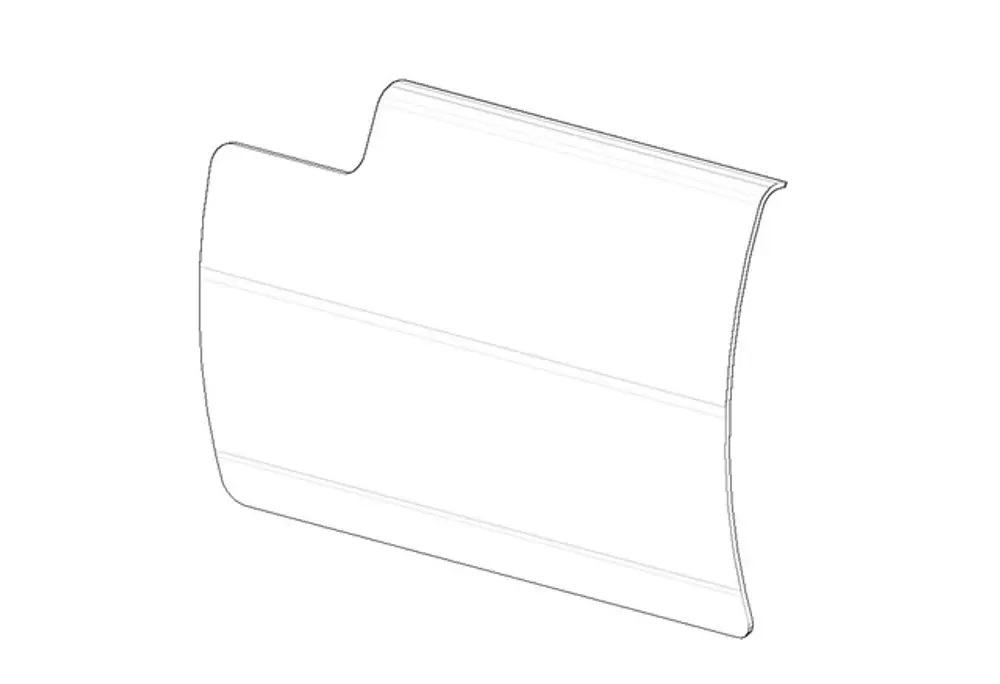 DORNBRACHT Abdeckung für Papierrollenhalter ERSATZTEILE 081102519 152 x 96 x 22 mm Weiß matt, 081102519-10 Galeriebild 1